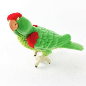 American Girl Doll CECILE PARROT & Games PET BIRD 'Cochon' Flocked Toy Accessory